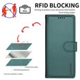 thumbnail image 6 of For Samsung Galaxy S26 5G 6.3inch Phone Case Wallet, RFID Blocking Magnetic Buckle Flip Leather TPU Cover with Card Holder Wrist Strap Shockproof Phone Case,Green,For Galaxy S26 (5G), 6 of 9