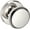 Lifetime Polished Nickel, variant on Baldwin 5023.Priv 5023 Privacy Door Knob Set - Black