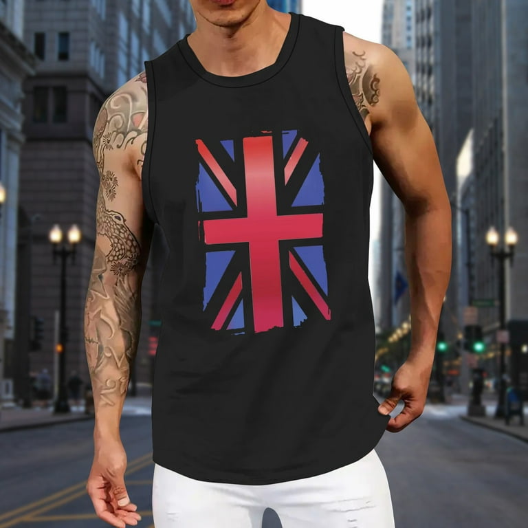 Linfrsh Men Pride Tank Tops Be You Love Wins Letter Print Shirt