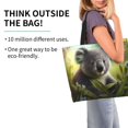 thumbnail image 2 of Disketp Daisy Koala Bolsa Tote Estampada para Mujer, Bolso de Hombro y de Mano para Compras y Viajes, 2 of 8