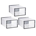 thumbnail image 1 of 3 cajas transparentes para zapatos de baloncesto de caña alta, resistentes y resistentes., 1 of 5