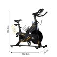 thumbnail image 2 of Bicicleta Fija para Spinning Stats Sports Disco Rueda 6 kg con Sensores de Pulso y Monitor 6 Funciones Fitness Cardio STATS SPORTS SS-06KSPINWM, 2 of 5