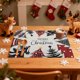 thumbnail image 5 of Decoraciones de Navidad Al Aire Libre 30×45cm Lino de Navidad Alfombras de Mesa de Comedor Alfombras Decoraciones de Vacaciones, 5 of 6