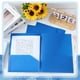 thumbnail image 5 of Carpetas de plástico Gueevin, 24 unidades, con bolsillos para tamaño carta, color azul, 5 of 6