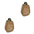 thumbnail image 2 of Sonducket Cuenco de almacenamiento para vajilla de Camping, tenedores, bolsa para taza de café, organizador de gran capacidad con cremallera, Caqui 2piezas, 2 of 6