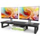 thumbnail image 1 of Soporte de doble monitor WESTREE de madera y acero para 2 monitores, 1 of 6