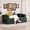 Corduroy | Dark Green, variant on 5-in-1 Convertible Sleeper Sofa Bed – 78.8'' Oversized Corduroy Futon Couch, Folding Modular Design with Sturdy Frame & 2 Pillows, No Assembly, Multi-Functional Chaise Lounge, Corduroy | Dark Green
