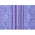 thumbnail image 1 of Ahgly Company Indoor Rectangle Abstract Blue Modern Area Rugs, 3' x 5', 1 of 4