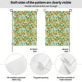 thumbnail image 2 of Wukai Tangerine Garden Flags Double Sided Welcome Garden Yard House Flags Outside Outdoor House (Only Flag), 2 of 8