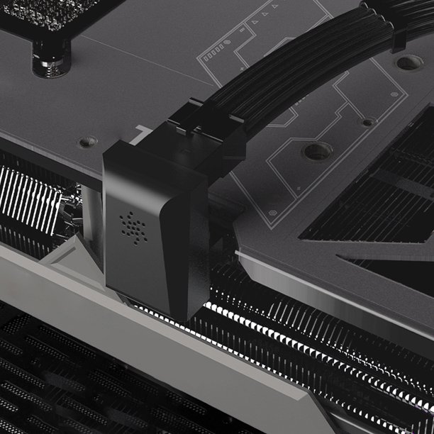 Conector De Alimentación Conector de alimentación de 450 W para tarjeta gráfica RTX 4090 4080 4070 Ti 3090 Ti (negro STD)