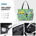 thumbnail image 3 of Gaeub Motorcycle Riding Dinosaur Beach Travel Bag, Multi-Pocket Beach Bag, Summer Vacation Bag, Beach Essentials Tote, 3 of 7