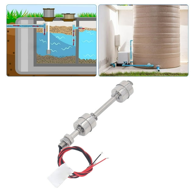 Sensor De Flotador De Nivel De Agua, Interruptor De Flotador Versátil 0-220 V Para Acuarios