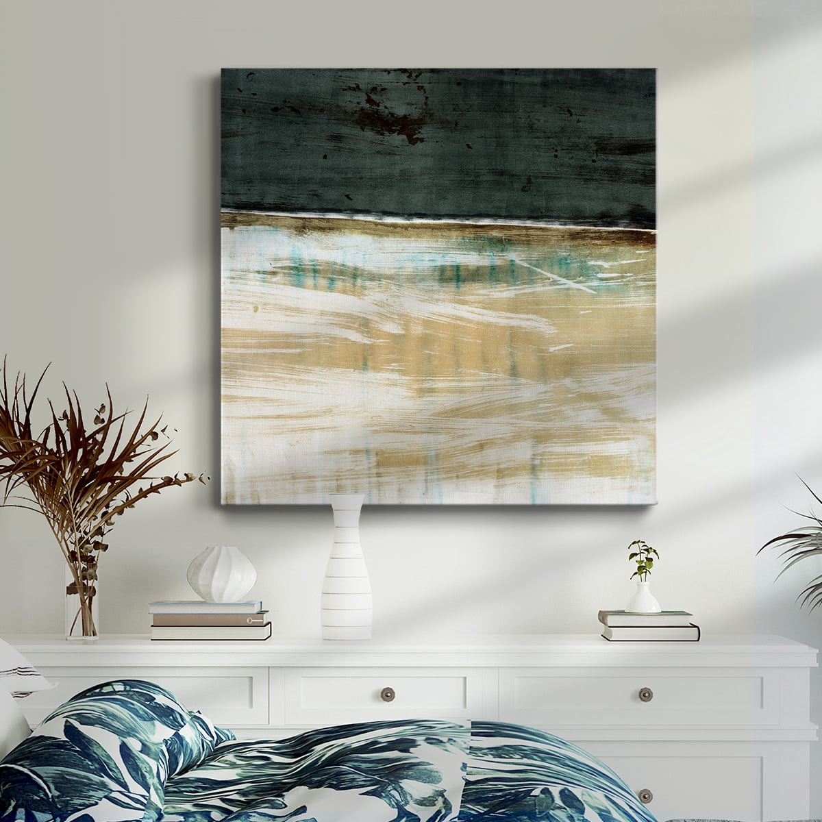 Wexford Home Late Summer Blooms II-Premium Gallery Wrapped Canvas, 16" x 16" - Ready to Hang