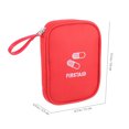 thumbnail image 2 of Miangastore Petit Sac de Rangement Médical Sac de Médicaments Portable Sac de Pilules Médical Sac d'Urgence, 2 of 8