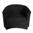 thumbnail image 1 of Housses de Canapé Extensibles Protecteur de Meubles Résistant Polyester Doux Noir, 1 of 8