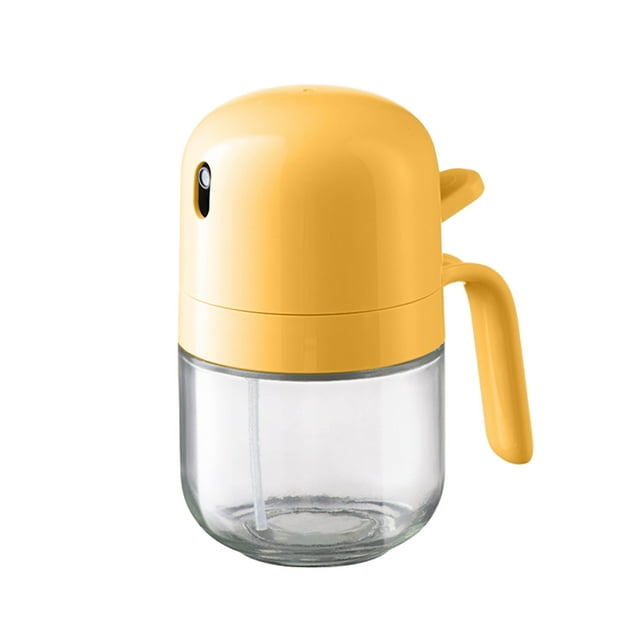 Oil Sprayer for Cooking 300 ml Glass Spray Bottle with Leak-proof Double Screw Cap and Translucent Body for Kitchen Use