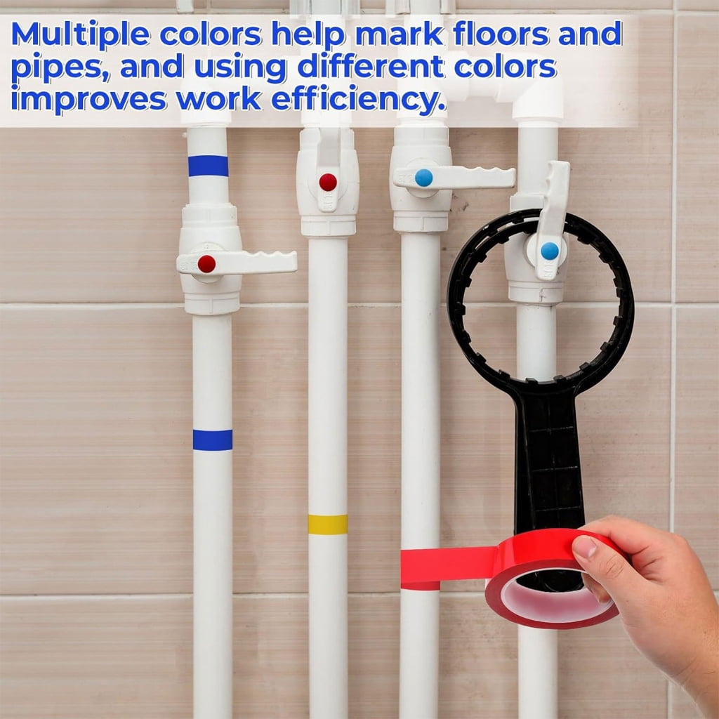 Miiottaa Multiple Purpose Grip Floor Tape Featuring Powerful Bond for Playgrounds Gyms