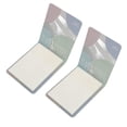 thumbnail image 3 of Papel de paleta de base líquida, papel desechable para colorear de maquillaje con varilla mezcladora, 2 uds., 3 of 5