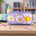 thumbnail image 3 of Lapicera Escolar Doble Cierre Personaje Molang Color Lila, 3 of 4
