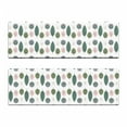 thumbnail image 2 of Autumn Bench Cushion Set of 2, Seasonal Greenish Trees Fall Season Fruits on Plain Background, Standard Size Foam Pad and Decorative Cover, Purple Grey and Laurel Green, by Ambesonne, 2 of 4