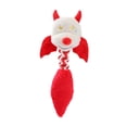 thumbnail image 2 of Juguete de Peluche Chirriante para Perros Yinane Juguetes Interactivos para Masticar Rojo, 2 of 8