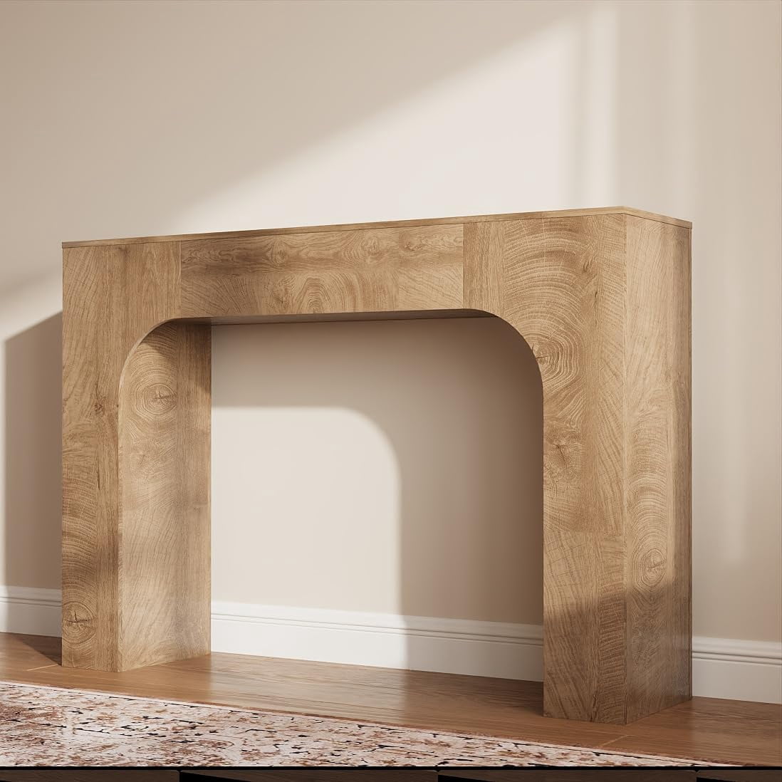 Danolapsi 47 Inch Farmhouse Console Table for Entryway, Slim Wood Sofa Side Table, Narrow Rustic Foyer Furniture for Living Rooms, Hallways, Apartments