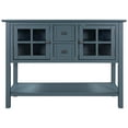 thumbnail image 6 of 45'' Console Table with 2 Drawers, 2 Cabinets and 1 Shelf, Buffet Sideboard, Wood Storage Cabinet, Living Room Kitchen Dining Room Furniture, 6 of 7