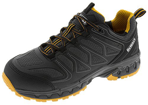 Footwear||Men's Mens DEWALT Boron Athletic Work Shoe Black Yellow