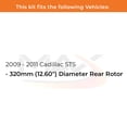 thumbnail image 2 of MAX Advanced Brakes - Brake Kit For 2009-2011 Cadillac STS| Carbon Ceramic Brake Pad and Rotor Kit Front and Rear| Daily Driving OE Replacement Brake Rotors, 2 of 9