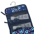 thumbnail image 6 of Disney Stitch Character Heads All-Over Print Blue 8.2" Folding Hanging Toiletry Kit, 6 of 6