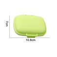 thumbnail image 2 of Pill Organizer, Portable Pill Case, Pill Box To Hold Vitamins, Cod Liver Oil, 2 of 5