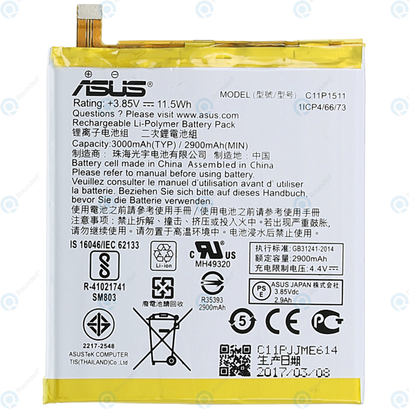 Replacement Battery for ASUS Zenfone 3 , ZE552KL ZS570KL C11P1511