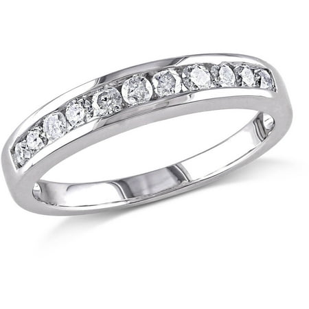 Miabella 1/2 Carat T.W. Round Diamond Fashion Ring in Sterling Silver