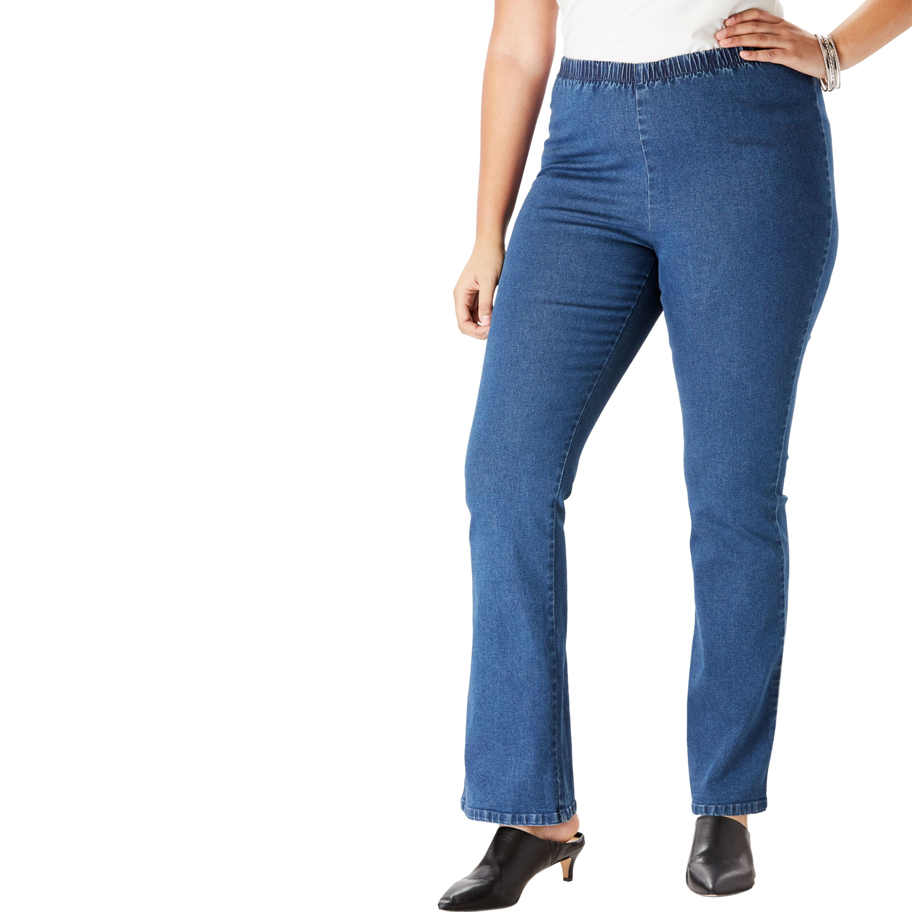 plus size jeans bootcut
