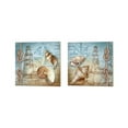thumbnail image 1 of Great Art Now Lighthouse B by Tom Wood 2 Piece Canvas Art Set Each 14"W x 14"H, 1 of 3