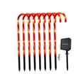 thumbnail image 3 of Candy Cane Lights Solar LED Decor Creative para Christmas Driveway Lawn Outdoor 8 luces de energía solar Sharpla Luces de bastones de caramelo, 3 of 8