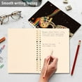 thumbnail image 4 of FORMRS 1-Subject Spiral Notebook 8" x 5" College Ruled 60 Refillable Sheet A5 Hard Cover, 2 Pack, Skeleton Stripes, 4 of 7