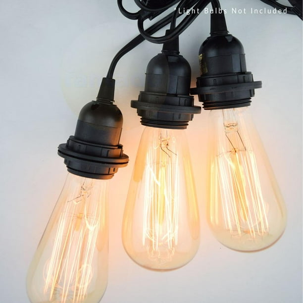 Fantado Triple Socket Black Pendant Light Lamp Cord For Lanterns 19 Ft By Paperlantern Com - Light Bulb Pendant Socket Fantado Triple Socket Black Pendant Light Lamp Cord For Lanterns 19 Ft By Paperlantern Com - Light Bulb Pendant Socket