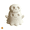 A#001, variant on Halloween Decorations 3D Printed Plastic Cute Ghost Statue, Skull Ghost Ornament, Pastel Gothic Tabletop Prop DIY Paintable Bedroom Decor,Halloween Decor & Summerween Decor-C