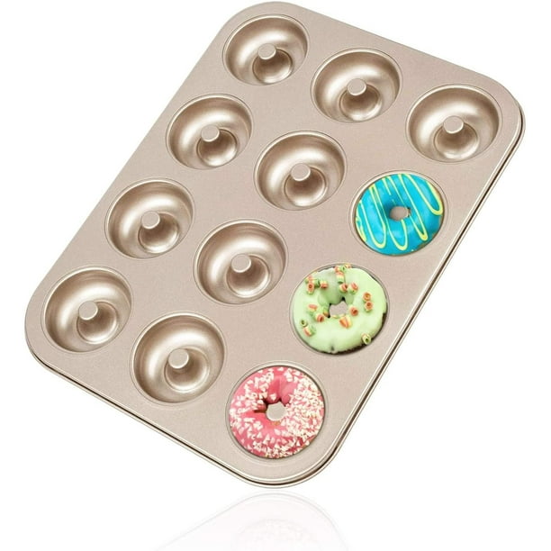 Donut Pan Mini Donut Pans Nonstick 6 Cavity Sheet Pans For Baking Carbon Steel Doughnut Mold Baking Sheets For Oven Safe Healthy 1Pcs Walmart