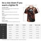 thumbnail image 5 of Balery Red Panda Autumn Branches Camisas hawaianas de manga corta para hombre, camisas playeras de corte holgado, camisas de vacaciones con botones,Small, 5 of 7