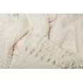 thumbnail image 3 of Chanasya Textured Knitted Super Soft Throw Blanket with Tassels Warm Cozy Lightweight Fluffy Woven Blanket for Bed Sofa Chair Couch Cover Living Bed Room Off White Throw Blanket (50x65 Inches) Cream, 3 of 10