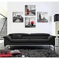 thumbnail image 4 of Paris Wall Art Bathroom Decor Red and Black Cityscape Canvas Pictures Bedroom Eiffel Tower Wall Decor for Living Room Kitchen Artwork Famous City Landmarks Posters Modern Home Decorations 12x12" 4 Pcs, 4 of 6