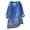 Dark Blue, variant on WCJM Womens Tops 3/4 Sleeve Henley Shirts for Women Fall Fashion School Outfits for Teachers Peplum Top Women Shirts