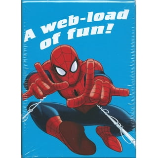 Cartes d'invitation avec enveloppes x6 Spiderman MARVEL : le lot de 6  invitations à Prix Carrefour