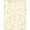 Ivory Beige, Pattern 10, variant on ODIKA Dining Table Vintage Distressed Frame Border Repeat Wool Neutral for Guest Room, Lounge, Apartment, Non-Slip Low Profile