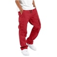 thumbnail image 3 of Zeophrasy Children's Solid Color Loose Casual Fashionable Elastic Waist Casual Sports Workwear Pants Kids, 3 of 8
