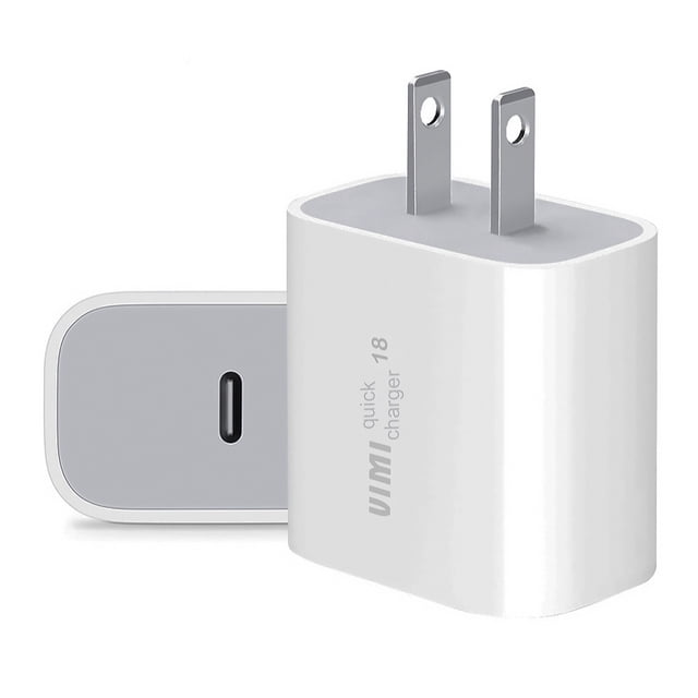Cargador De Viaje 18w Con Conexión Tipo C Para Carga Rápida De Celular