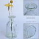 thumbnail image 5 of Jarrón HANIHUA de cristal transparente para decoración de flores, juego de 3, 5 of 6
