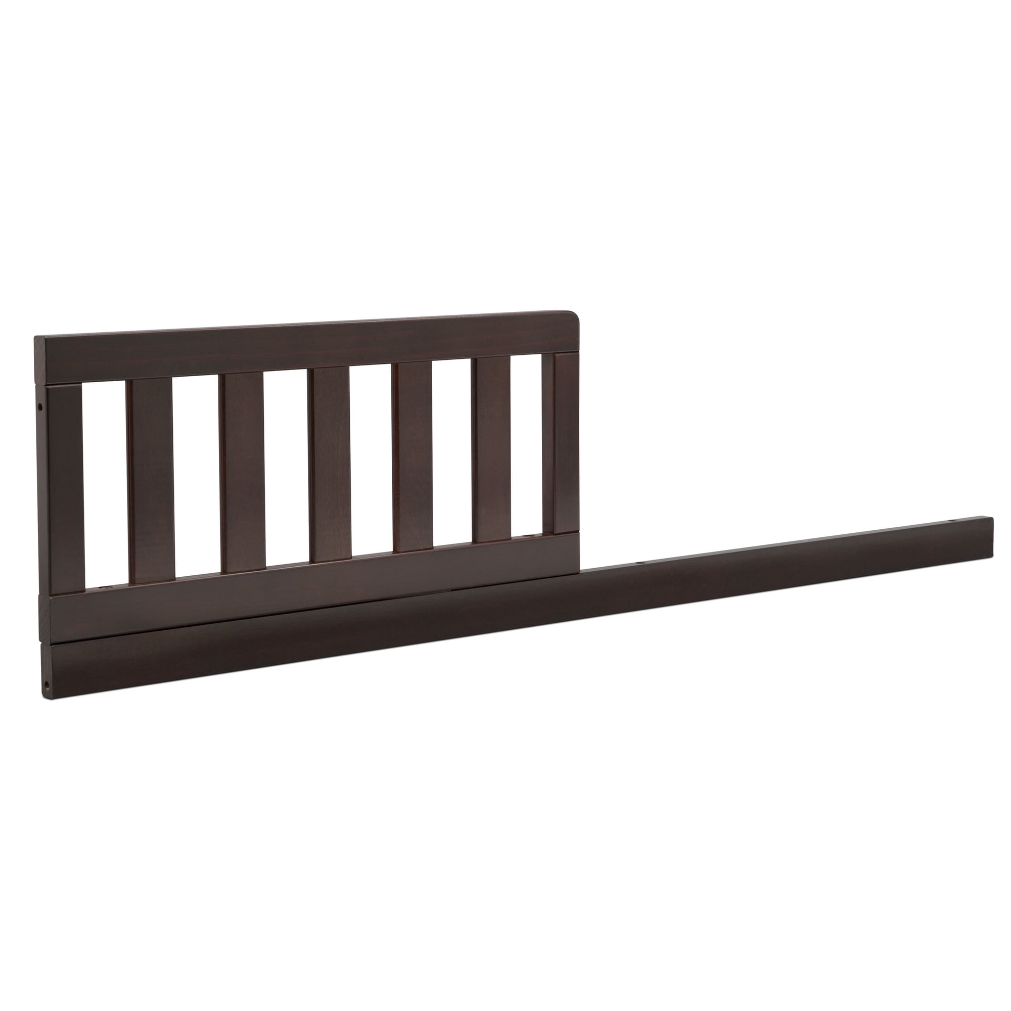 Delta Children Daybed/Toddler Guardrail Kit #555725, Greenguard Gold Certified, Dark Chocolate